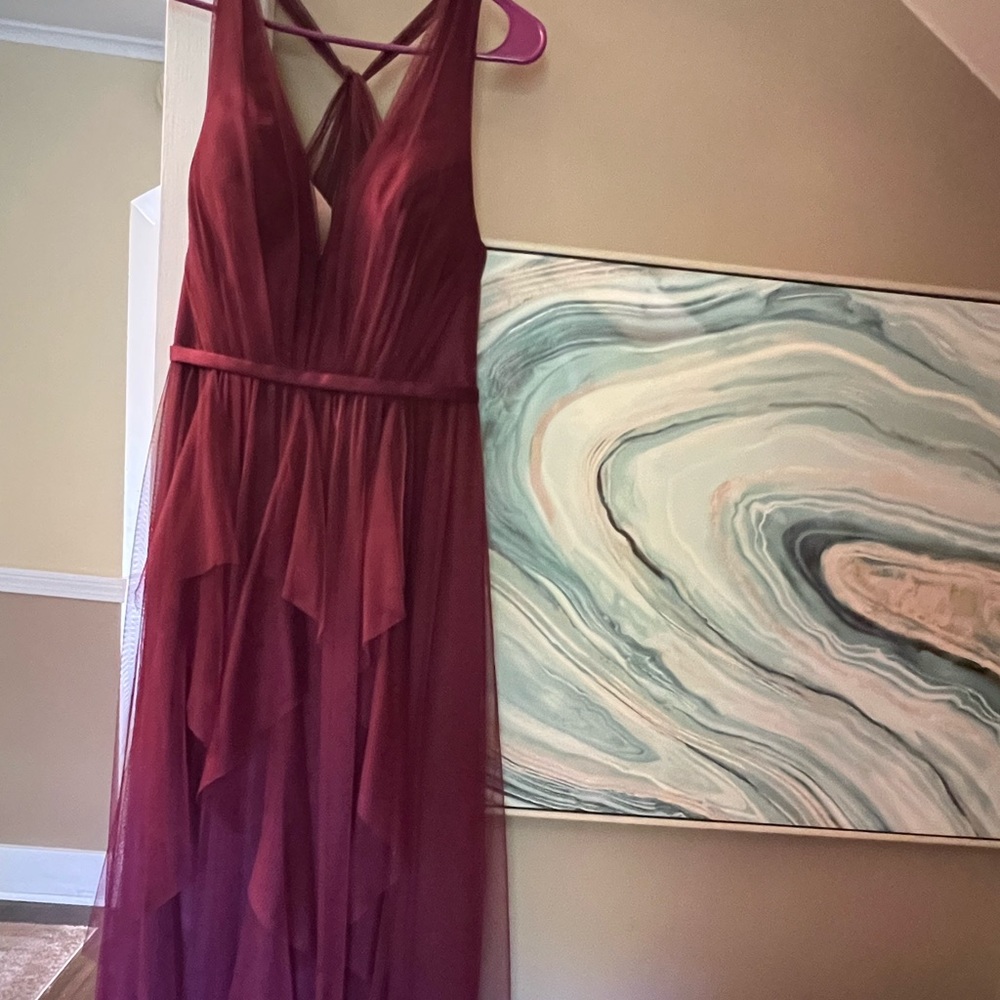 Vera Wang Cascading Dress!